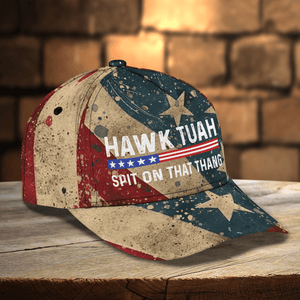 GeckoCustom Hawk Tuah Spit On That Thang Classic Cap DM01 891307 Polyester