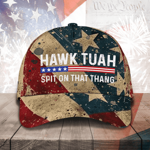 GeckoCustom Hawk Tuah Spit On That Thang Classic Cap DM01 891307 Polyester