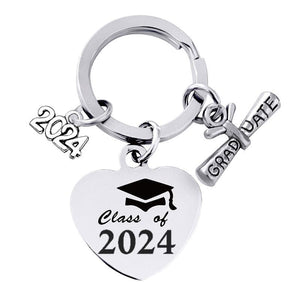 GeckoCustom I Graduation Metal Keychain T286 HN590 2023GKYC002