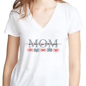 GeckoCustom I Love You To Pieces Mother's Day Shirt Personalized Gift TA29 890453