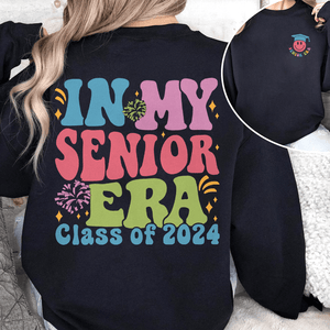 GeckoCustom In my Senior Era 2024 Dark Shirt Personalized Gift K228 890049