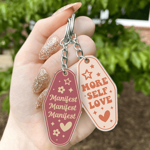 GeckoCustom Kindness Is Magic With Retro Style Acrylic Keychain Personalized Gift K228 889814