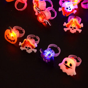 GeckoCustom LED Light Halloween Glowing Ring