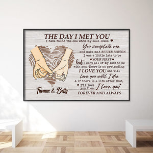 GeckoCustom Love You Forever And Always Valentine Poster TA29 890187