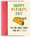 Taco Dad Card