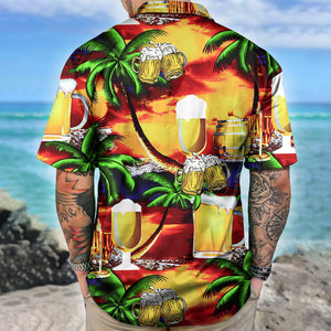 GeckoCustom New Fresh Beer Lovers Hawaiian Shirt Personalized Gift TH10 891089