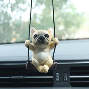 GeckoCustom New Resin Cute Dog Anime Car Accessories