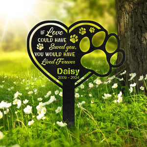 GeckoCustom No Longer By My Side But Forever In My Heart Memorial Garden Stake Personalized Gift TH10 891629