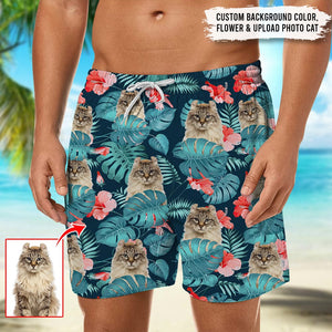 GeckoCustom Personalized Beach Short Upload Photo Dog Cat For Men N369 888378 120728