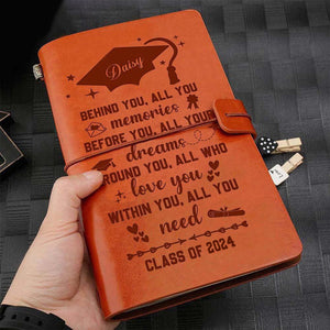 GeckoCustom Personalized Graduation Vintage Journal Notebook HN590 125 x 200 mm (4.9 x 7.9 in)