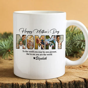 GeckoCustom Personalized Photo Happy Mother's Day To Mom Mug DA199 889069