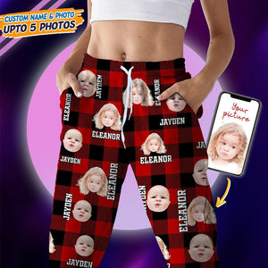 GeckoCustom Personalized Sweatpants Custom Photos And Name Best Family Gift N369 888777 120728