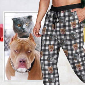 GeckoCustom Personalized Sweatpants Photo Dog Cat N369 888993 54298