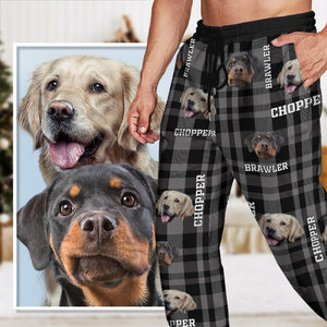 GeckoCustom Personalized Sweatpants Upload Photo And Custom Name Dog Cat For Men And Women's N369 888775 120728