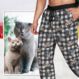 GeckoCustom Personalized Sweatpants Upload Photo Dog Cat For Men Women  N369 888993 120728 For Man / XS