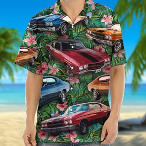 GeckoCustom Photo Oil Painting Hawaiian Shirt upload photo N369 888552