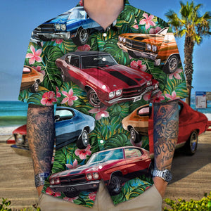 GeckoCustom Photo Oil Painting Hawaiian Shirt upload photo N369 888552