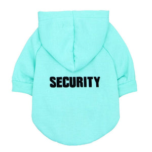 GeckoCustom Security Cat Clothes Pet Cat Coats Jacket Hoodies For Cats Outfit Warm Pet Clothing Rabbit Animals Pet Costume For Small Dogs Mint / XS