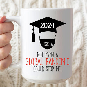 GeckoCustom Senior 2024 Pandemic Graduate Mug H197 15oz