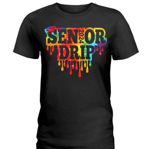 GeckoCustom Senior Drip Class of 2024 Graduation Shirt