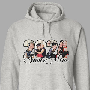 GeckoCustom Senior Mom, Senior Dad Upload Photo Graduation Shirt, HN590