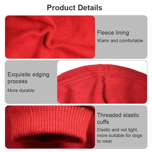 GeckoCustom Soft Fleece Pet Dog Clothes Dogs Hoodies Warm Sweatshirt Pet Costume Jacket For Chihuahua French Bulldog Labrador Dogs Clothes