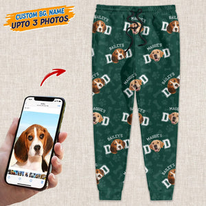 GeckoCustom Sweatpants Custom Photo Dog Dad Dog Mom DA199 888807