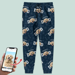 GeckoCustom Sweatpants Custom Photo Dog Dad Dog Mom N369 HN590