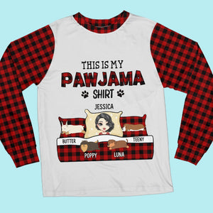 GeckoCustom This Is My Pawjama Shirt Dog Pajamas Personalized Gift N304 889650