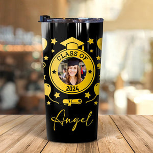 GeckoCustom Upload Photo Class of 2023 Graduation Tumbler HN590 20 oz