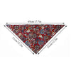 Wine Red Triangle Scarf