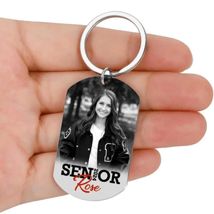 GeckoCustom You’re Braver Than You Believe Senior Keychain 2024 Graduation Keychain, HN590