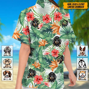 GeckoCustom 5 Things You Should Know About This Woman Dog Clipart Hawaiian Shirt N304 HN590