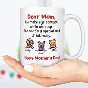 GeckoCustom A Special Kind Of Intimacy Personalized Custom Dog Mug C281