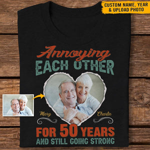 GeckoCustom Annoying Each Other Still Going Strong Family Shirt N369 HN590