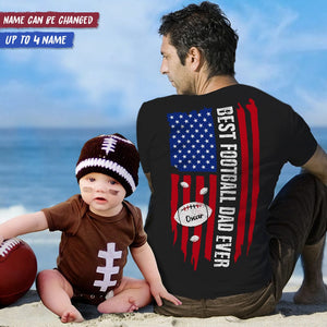 GeckoCustom Best Football Dad Ever Sport Shirt K228 HN590