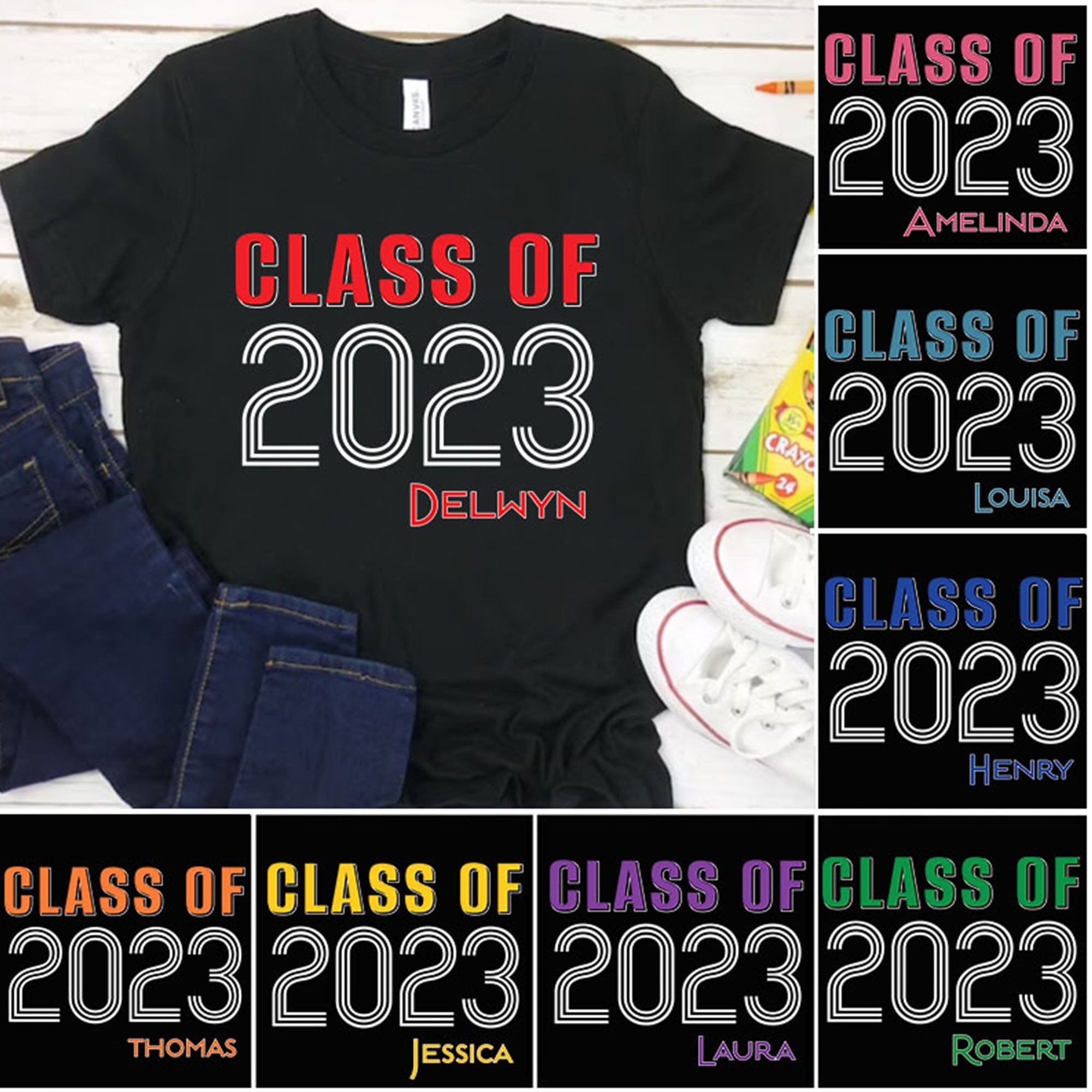 GeckoCustom Class Of 2023 Personalized Custom Shirt H420