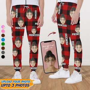 GeckoCustom Custom Face Photo Christmas Gift Sweatpants K228 HN590