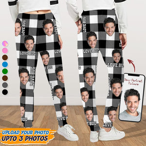 GeckoCustom Custom Face Photo Christmas Gift Sweatpants K228 HN590