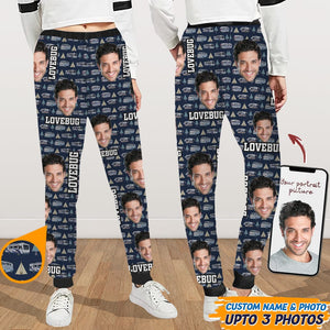 GeckoCustom Custom Photo Camping Car Pattern SweatPants K228 HN590