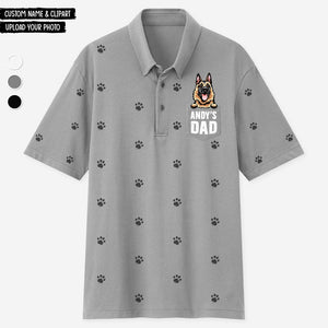 GeckoCustom Custom Photo, Custom Clipart For Dog Lover Polo Shirt T368 HN590