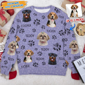 GeckoCustom Custom Photo Dog Cat AOP Sweatshirt T286 HN590