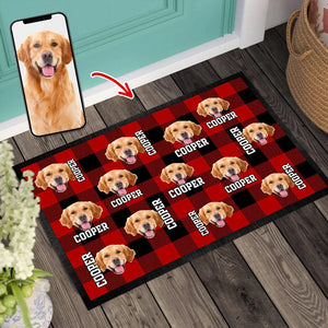 GeckoCustom Custom Photo Dog Cat Doormat K228 HN590