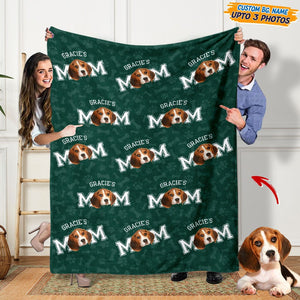 GeckoCustom Custom Photo Dog Dad Mom For Pet Lover Blanket N304 HN590