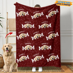 GeckoCustom Custom Photo Dog Dad Mom For Pet Lover Blanket N304 HN590