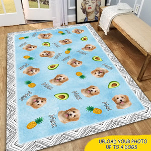 GeckoCustom Custom Photo Dog Lover Gift Indoor Rug, HN590