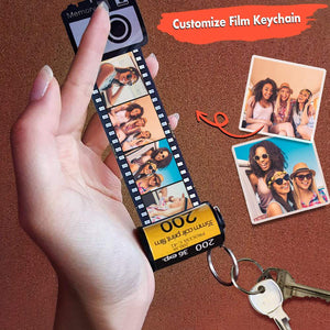 GeckoCustom Custom Photo Film Keychain HN590