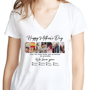 GeckoCustom Custom Photo Happy Mother's Day Grandma Gift From Grandkids Shirt N304 889059