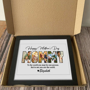 GeckoCustom Custom Photo Happy Mother's Day To Mom Picture Frame K228 889073 8"x10"