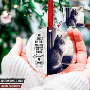 GeckoCustom Custom Photo If Love Could Have Keep You Heres Dog Cat Wood Ornament K228 HN590